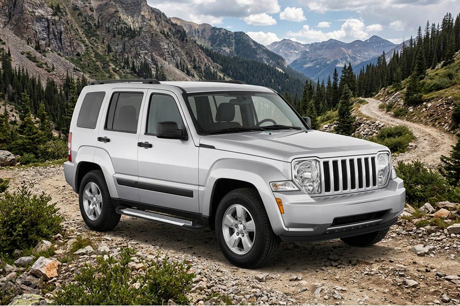 Jeep Cherokee/Liberty 2007–2013 Sānu sliekšņi Line (2 gab., alumīnijs) Image