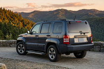 Jeep Cherokee/Liberty 2007–2013 Sānu pakāpieni RedLine (2 gab., alumīnijs) foto 1