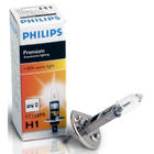 Philips H1 55W 12258PR Premium +30% halogēna priekšējā luktura spuldze foto 1