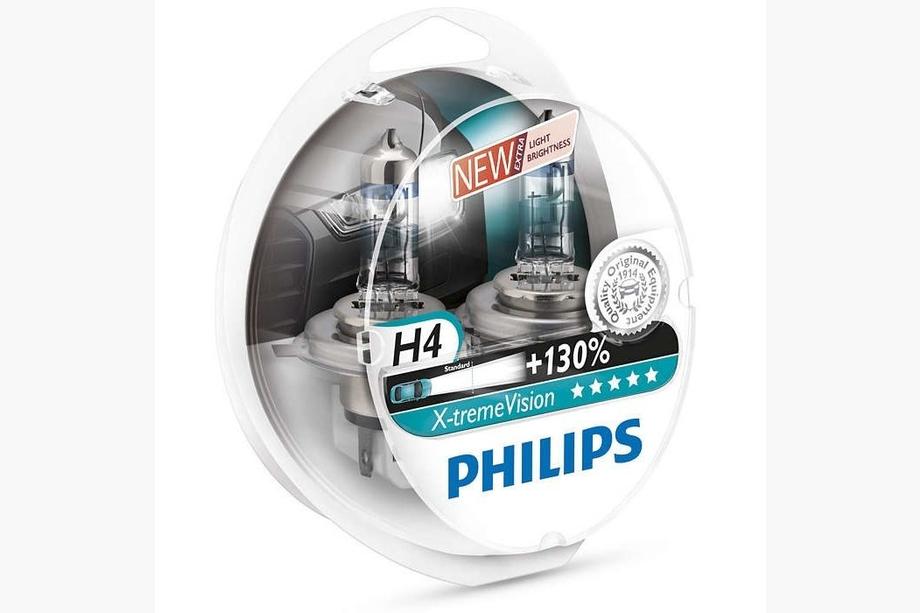 Philips H4 priekšējā luktura spuldze 60/55W Xtreme Vision 12342XV Image