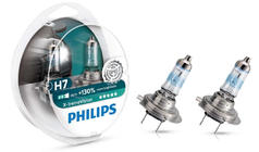 Philips H7 55W 12972XV Xtreme Vision +130% priekšējo lukturu spuldze foto 1