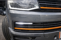 Volkswagen T6 2015–2024 DRL bampera ieliktņi (SportLine) foto 1