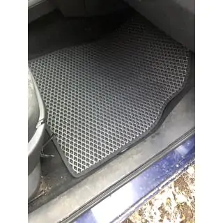 EVA auto paklājiņi (melni) foto 3