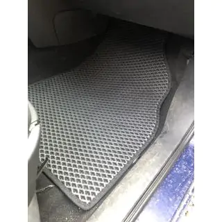 EVA auto paklājiņi (melni) foto 4