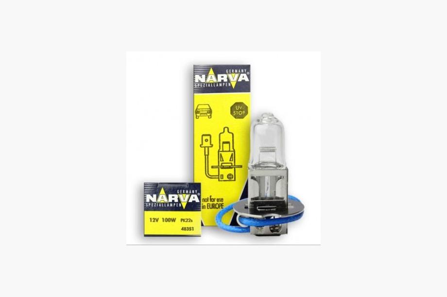 Narva H3 100W 48351 priekšējā luktura spuldze Image