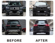 Mercedes GLS X167 2019– AMG GLS63 virsbūves bodykit komplekts foto 2