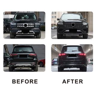 AMG GLS63 virsbūves bodykit komplekts Mercedes GLS X167 2019– foto 2