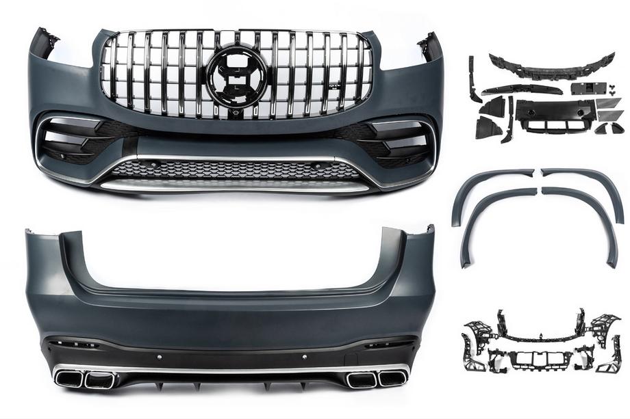 Mercedes GLS X167 2019– AMG GLS63 virsbūves bodykit komplekts Image