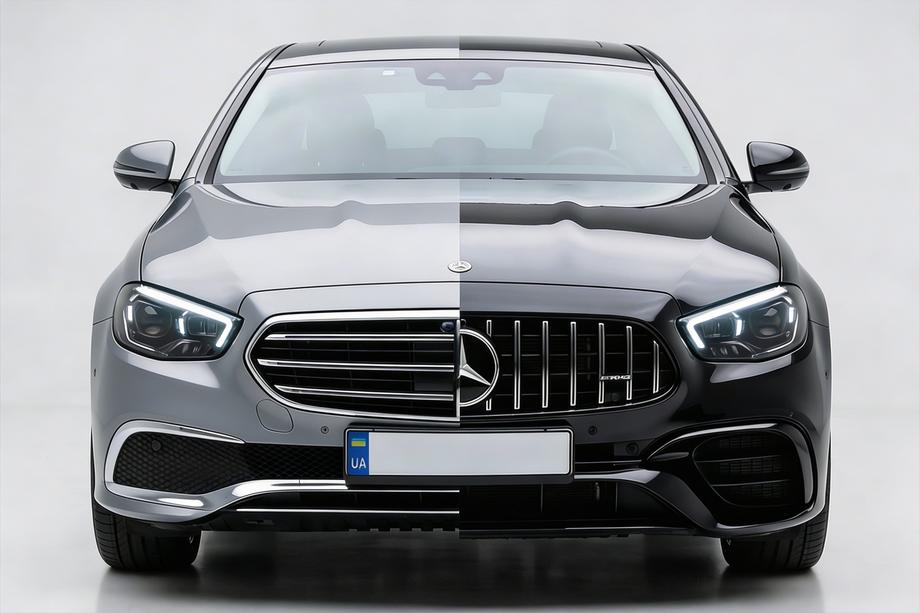 Mercedes E-klase W213 2016–2023 AMG E63 virsbūves body kit komplekts (2020–2024) Foto 1
