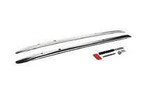 Toyota Land Cruiser 300 2021– Integrētie jumta reliņi, hromēti (alumīnijs) foto 3