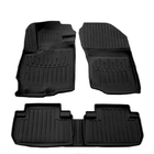 Mitsubishi Outlander 2012–2021 Stingray 3D salona paklājiņi (5 gab., poliuretāns) foto 1