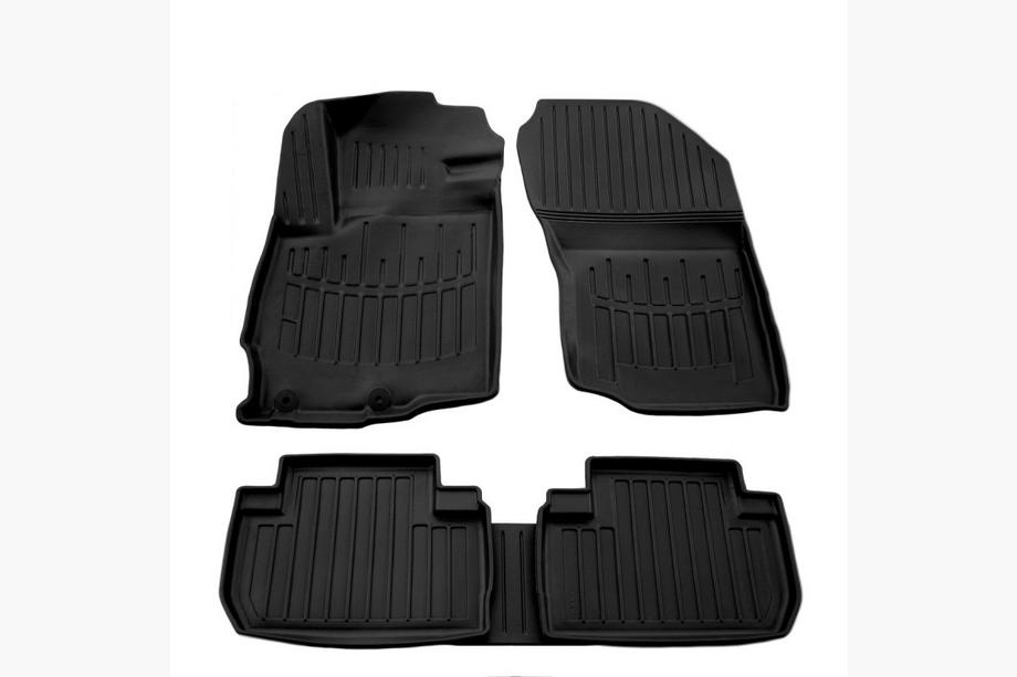Mitsubishi Outlander 2012–2021 Stingray 3D salona paklājiņi (5 gab., poliuretāns) Image