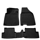 Nissan Qashqai 2010–2014 Stingray 3D salona paklājiņu komplekts (4 gab., poliuretāns) foto 1