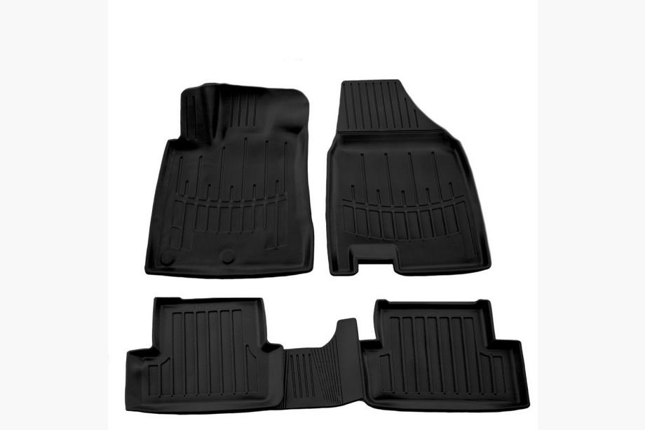 Nissan Qashqai 2010–2014 Stingray 3D salona paklājiņu komplekts (4 gab., poliuretāns) Image