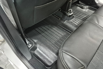 Renault Logan II 2013–2022 Stingray 3D salona paklājiņi (5 gab., poliuretāns) foto 4