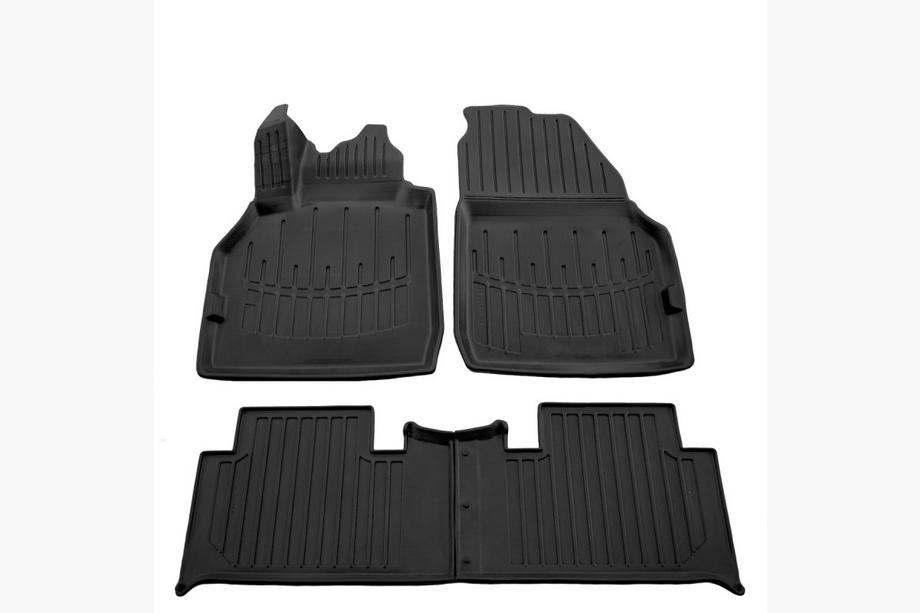 Renault Scenic/Grand 2003–2009 Stingray 3D salona paklājiņu komplekts (4 gab., poliuretāns) Image