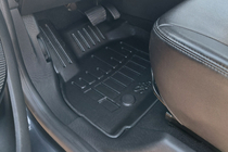 Renault Zoe 2019– Stingray 3D gumijas salona paklājiņi foto 1