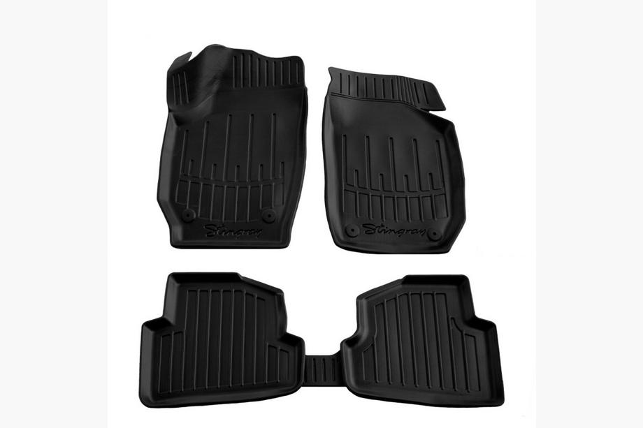 Skoda Fabia 2007–2014 Stingray 3D salona paklājiņi (5 gab., poliuretāns) Image