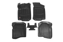 Volkswagen Golf 4 1997–2006 Stingray 3D salona paklājiņi (5 gab., poliuretāns) foto 2