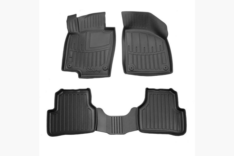 Volkswagen Passat B6 2006–2012 Stingray 3D salona paklājiņi (5 gab., poliuretāns) Image