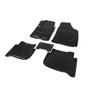 Stingray 3D salona paklājiņi (5 gab., poliuretāns) Volkswagen Touran 2003–2010 foto 2