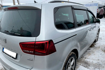 Seat Alhambra 2010– Logu vēja deflektori (4 gab., HIC) foto 3