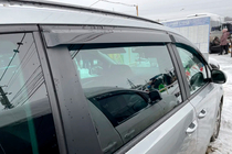 Seat Alhambra 2010– Logu vēja deflektori (4 gab., HIC) foto 8