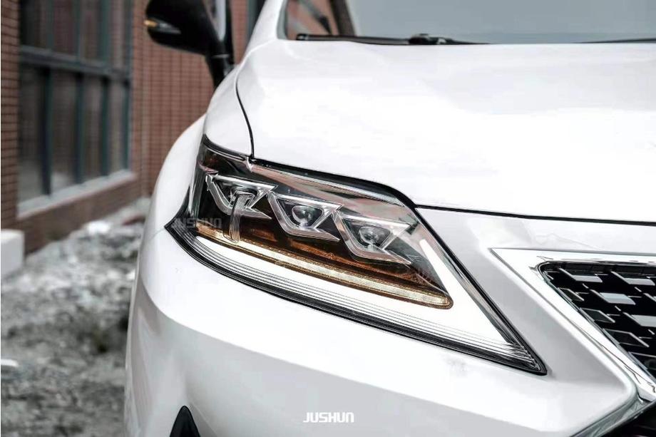 Lexus RX 2009–2015 F-Sport 2021 V2 uzlabojumu komplekts bez lukturiem Foto 3