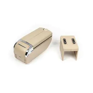 Universāls elkoņbalsts ar USB (bēšs) foto 1
