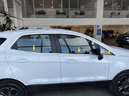 Ford Ecosport 2013–2022 Logu apmales (6 gab., nerūsējošais tērauds) foto 1
