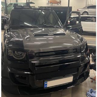 Oglekļa šķiedras motora pārsegs (īsta oglekļa šķiedra)