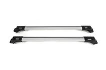 Slēdzamas šķērssijas parastajiem jumta reliņiem Skybar V1 (2 gab.) līdz 110 cm, melnas foto 3