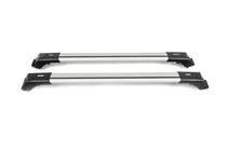Slēdzamas šķērssijas parastajiem jumta reliņiem Skybar V1 (2 gab.) līdz 110 cm, melnas foto 4