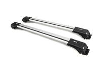 Slēdzamas šķērssijas parastajiem jumta reliņiem Skybar V1 (2 gab.) līdz 110 cm, melnas foto 6