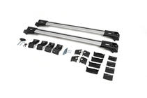 Slēdzamas šķērssijas parastajiem jumta reliņiem Skybar V1 (2 gab.) līdz 110 cm, melnas foto 12