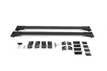 Slēdzamas šķērssijas parastajiem jumta reliņiem Skybar V1 (2 gab.) līdz 110 cm, melnas foto 14