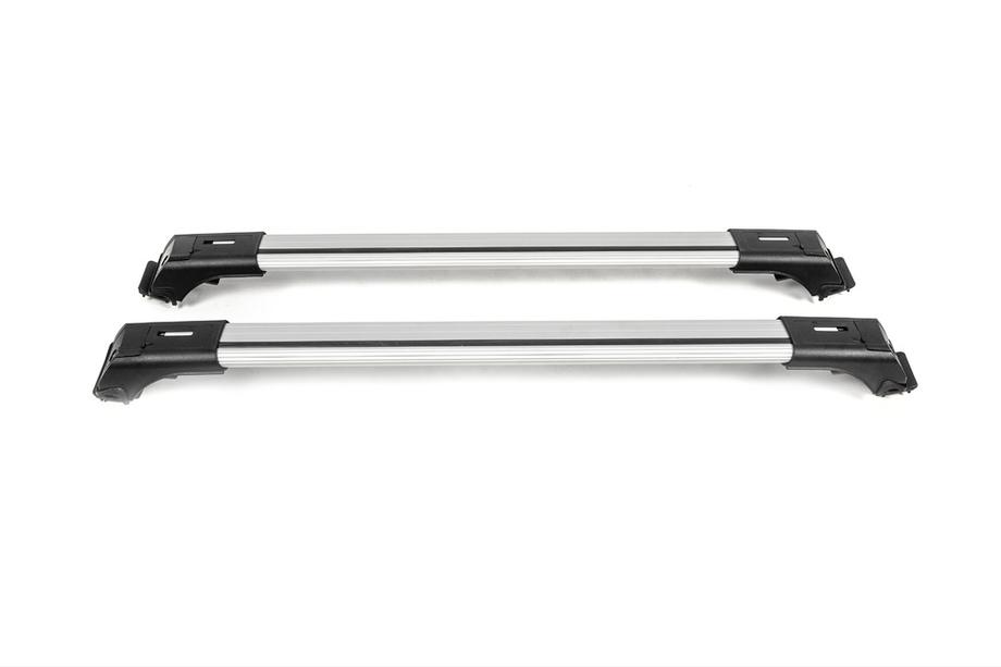 Slēdzamas šķērssijas parastajiem jumta reliņiem Skybar V1 (2 gab.) līdz 110 cm, pelēkas Foto 4