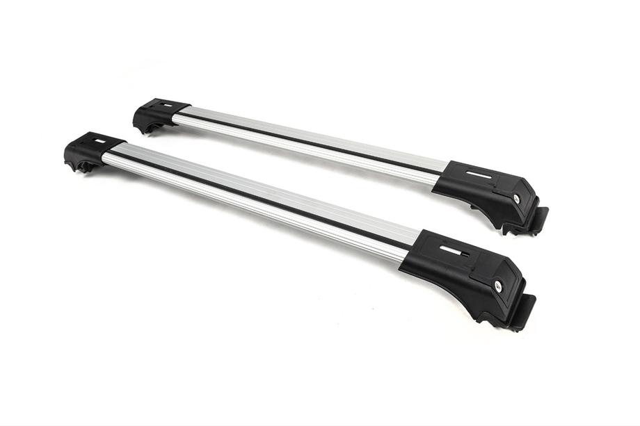Slēdzamas šķērssijas parastajiem jumta reliņiem Skybar V1 (2 gab.) līdz 110 cm, pelēkas Foto 6