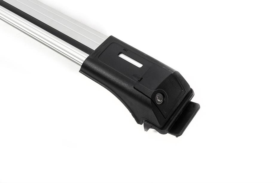 Slēdzamas šķērssijas parastajiem jumta reliņiem Skybar V1 (2 gab.) līdz 110 cm, pelēkas Foto 7