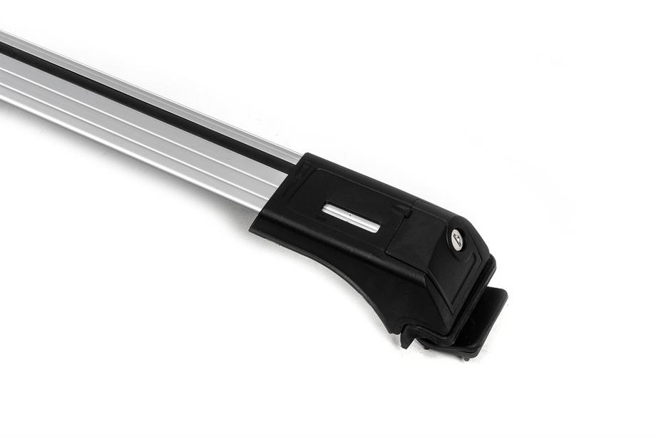 Slēdzamas šķērssijas parastajiem jumta reliņiem Skybar V1 (2 gab.) līdz 110 cm, pelēkas Foto 20