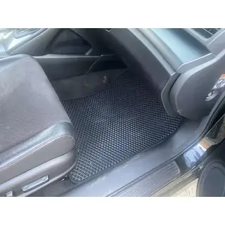 EVA auto paklājiņi (melni) foto 1