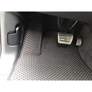 EVA auto paklājiņi (melni) foto 2