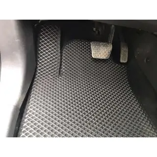 EVA auto paklājiņi (melni) foto 2