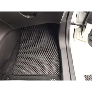 EVA auto paklājiņi (melni) foto 3