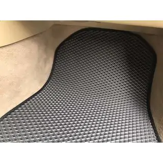 EVA auto paklājiņi (melni) foto 4