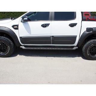 Pastiprināti sānu pakāpieni Dakar V1 (2 gab., metāls) Dacia Duster 2018–2024 foto 3