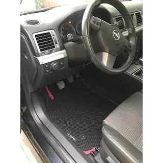 EVA auto paklājiņi (melni) foto 4