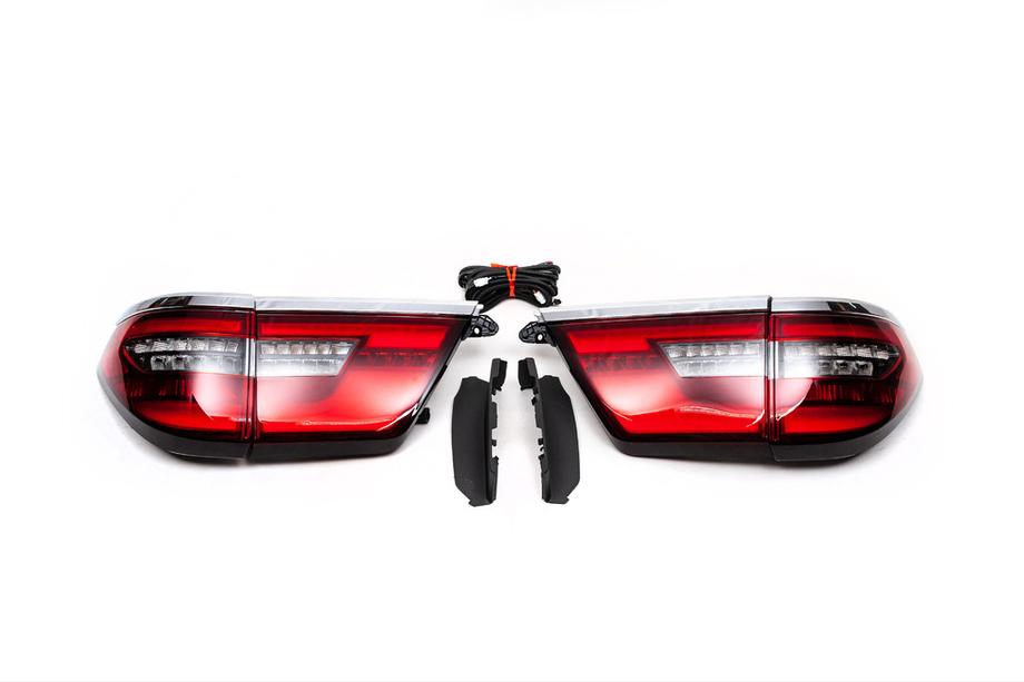 Nissan Armada 2016–2024 Aizmugurējie LED aizmugures lukturi 2021+ (OEM) Image