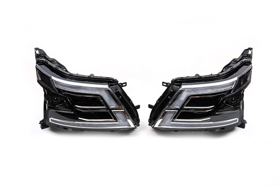 Nissan Patrol Y62 2010–2024 Priekšējie lukturi 2022+ (Full LED OEM) Image