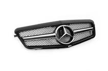 Mercedes E-class W212 2009–2016 AMG Black priekšējais režģis (2009-2012) foto 3